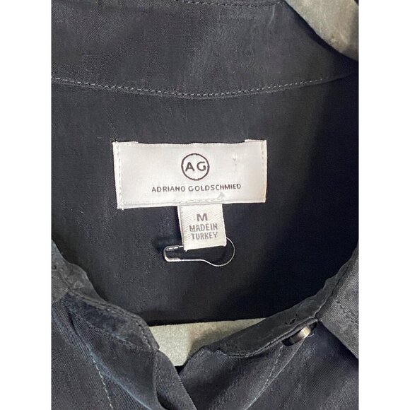 AG Adriano Goldschmied Shiela Classic Button Up Shirt Medium - Picture 5 of 10